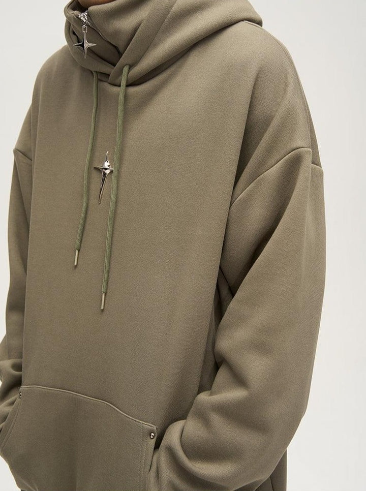 HKE Exclusive Double Panel Hooded Zip Jacket