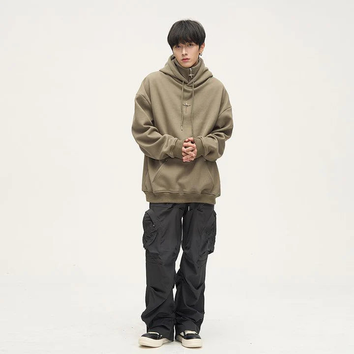 HKE Exclusive Double Panel Hooded Zip Jacket