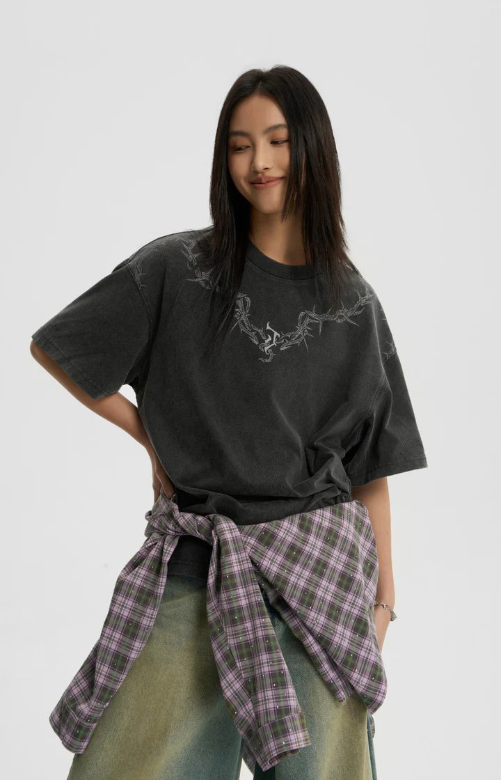 HJKS Thorn Collar Tee