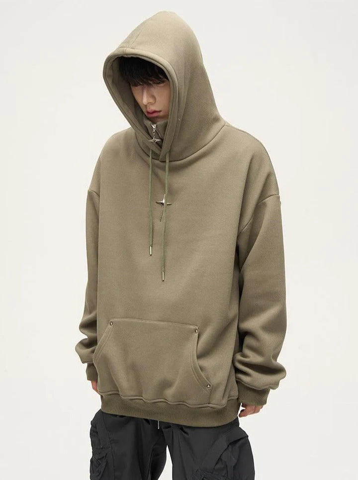 HKE Exclusive Double Panel Hooded Zip Jacket
