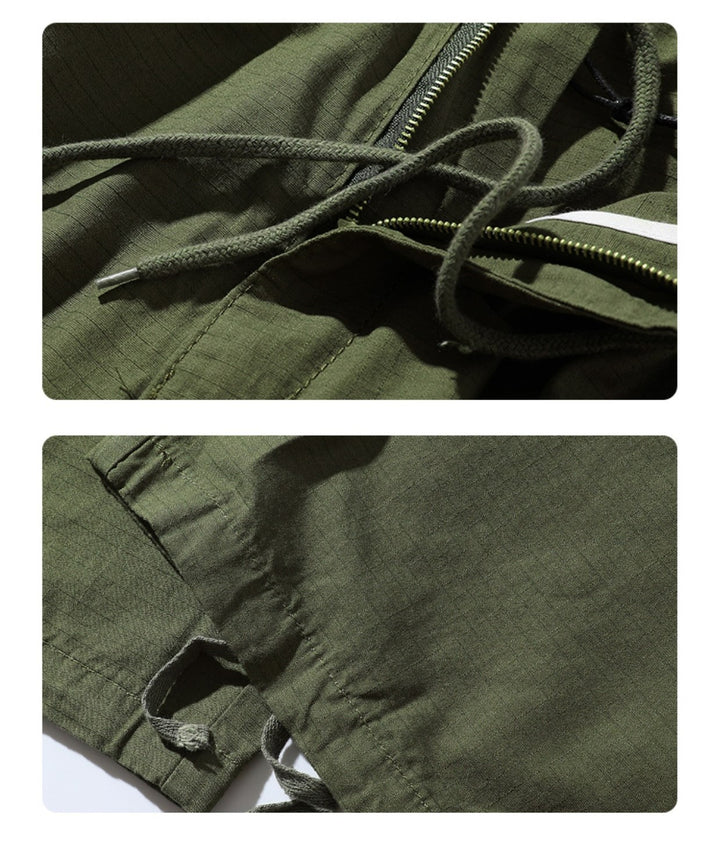 CTB Monochrome Baggy Cargo Pants