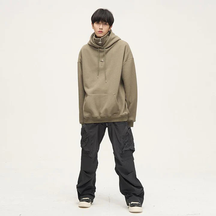 HKE Exclusive Double Panel Hooded Zip Jacket