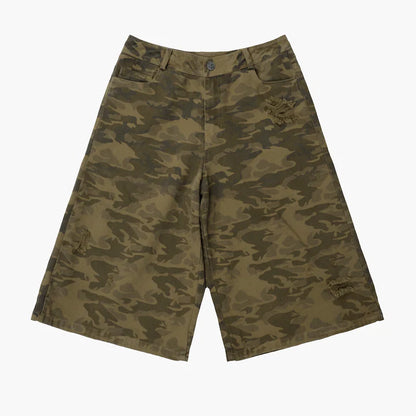 JHYQ Camo Capri Cut Shorts