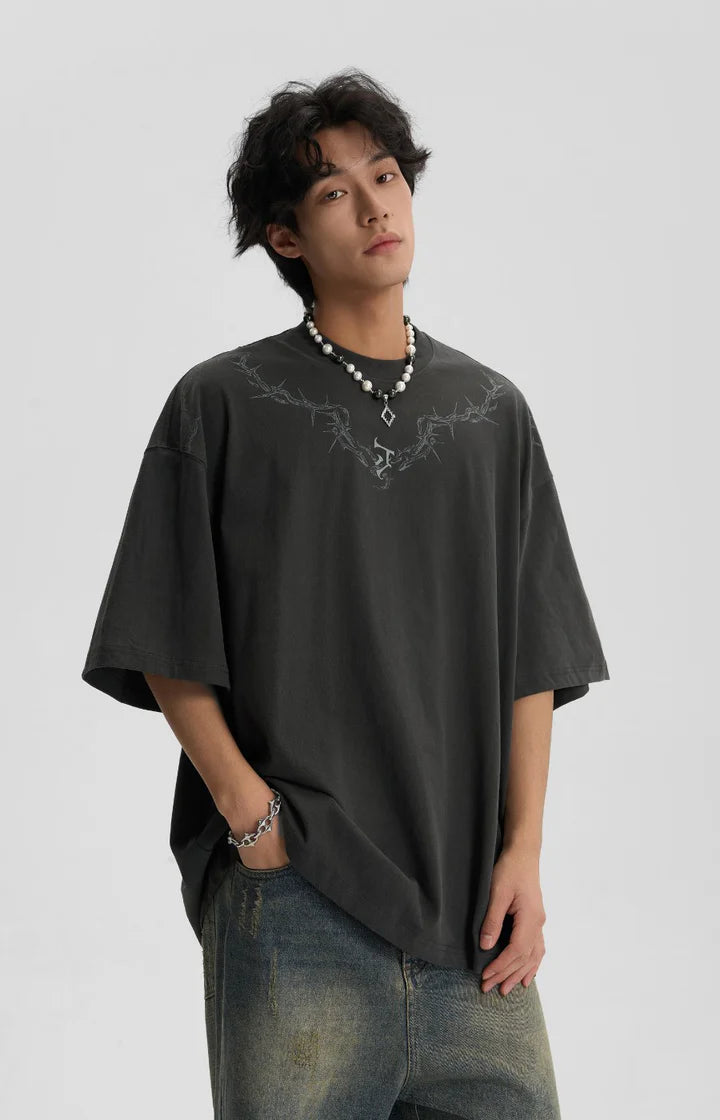HJKS Thorn Collar Tee