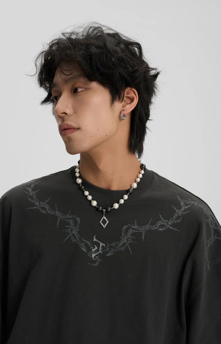 HJKS Thorn Collar Tee